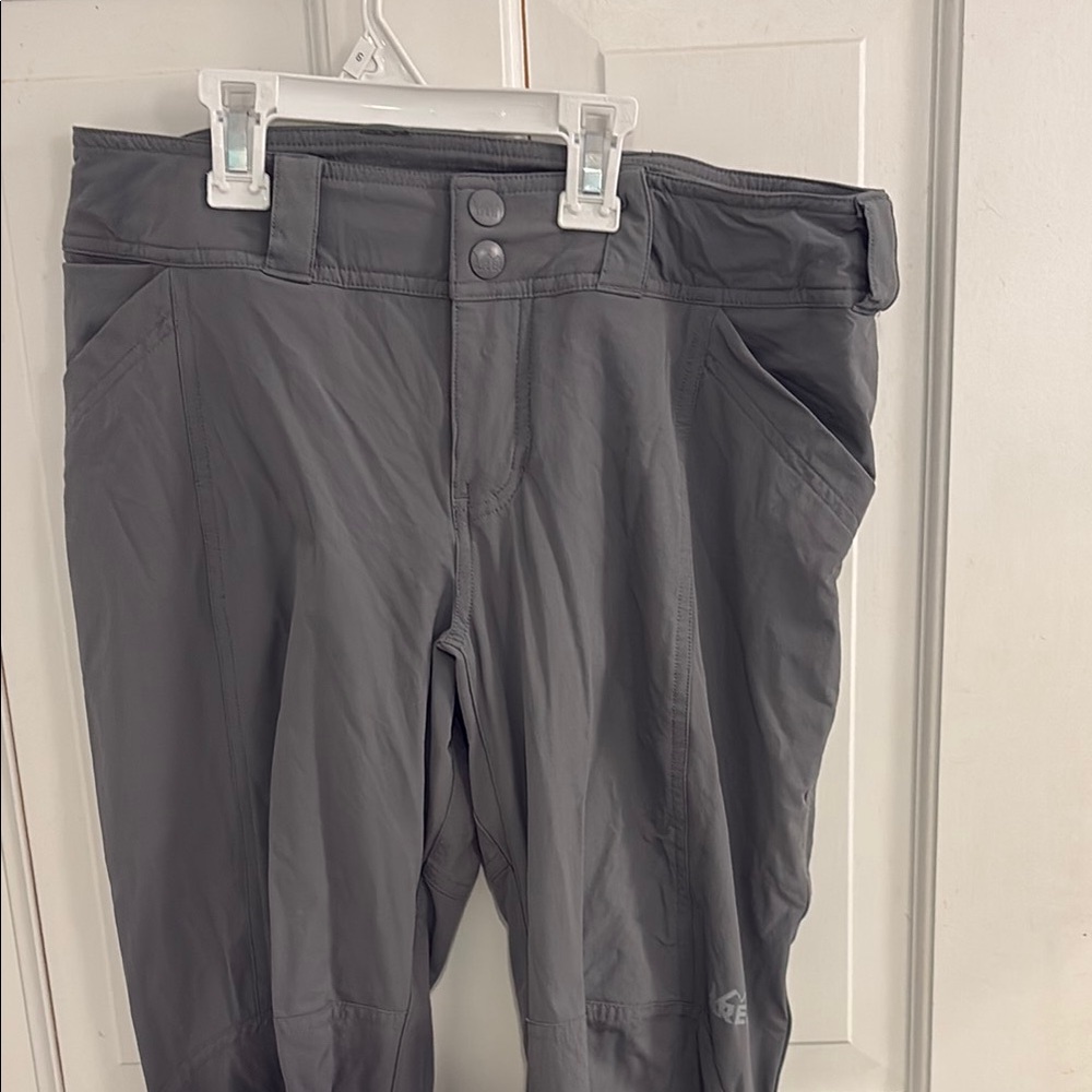 Grey REI hiking pants
